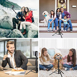 UBeesize Selfie Stick Tripod, 51" Extendable Tripod Stand with Bluetooth Remote for Cell Phones, Heavy Duty Aluminum, Lightweight